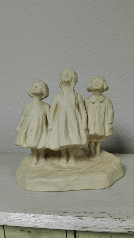 Ipsens keramik Børn ser efter Vildgæs Kunstner 
Alice Nordin