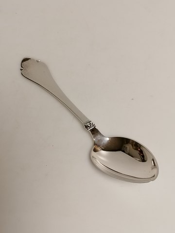 Dessert spoon made of wooden tower silver 
Bernstorff