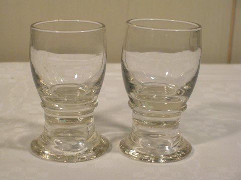 Pipitaglas snapseglas/Likørglas Holmrgaard