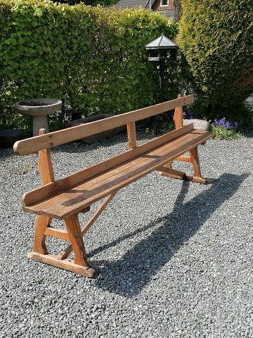 Bench of pine note length 248cm.