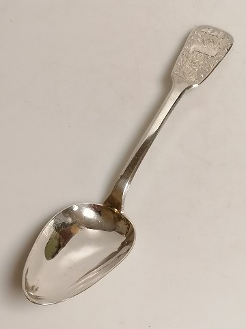 Skipper spoon of silver dated 1875