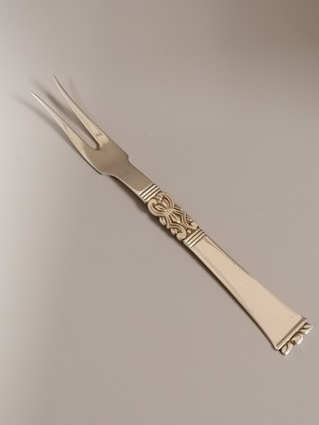 Danish silver cutlery The national patterned wooden fork fork