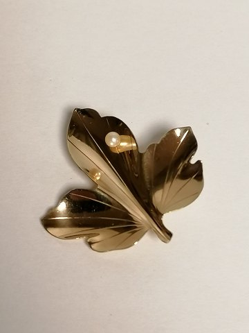 Broche af 8. karat guld