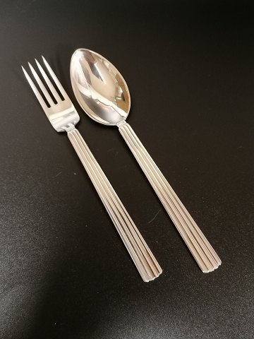 Georg Jensen Bernadotte children's cutlery made of sterling silver