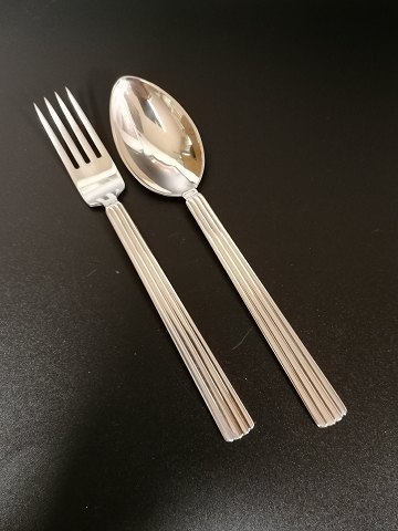 Georg Jensen Bernadotte children's cutlery made of 
sterling silver