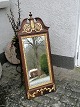 Mirror of oak with gildings 19.Year.