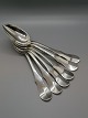 A set of 6 tablespoons of silver Stamped with guardein Fabricius 1795