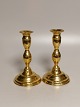 A pair of Danish brass candlesticks