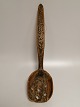 Swedish common hole spoon of wood dated 1866